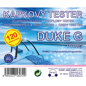 Kvapkový tester DUKE G na PHMG