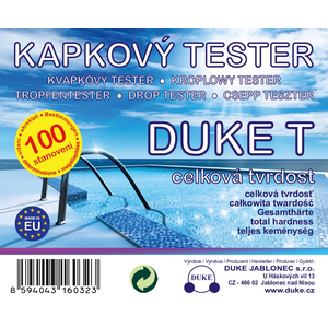 Kvapkový tester DUKE T na tvrdosť